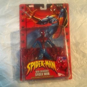 New Toybiz Web Splasher Spiderman Action Figure